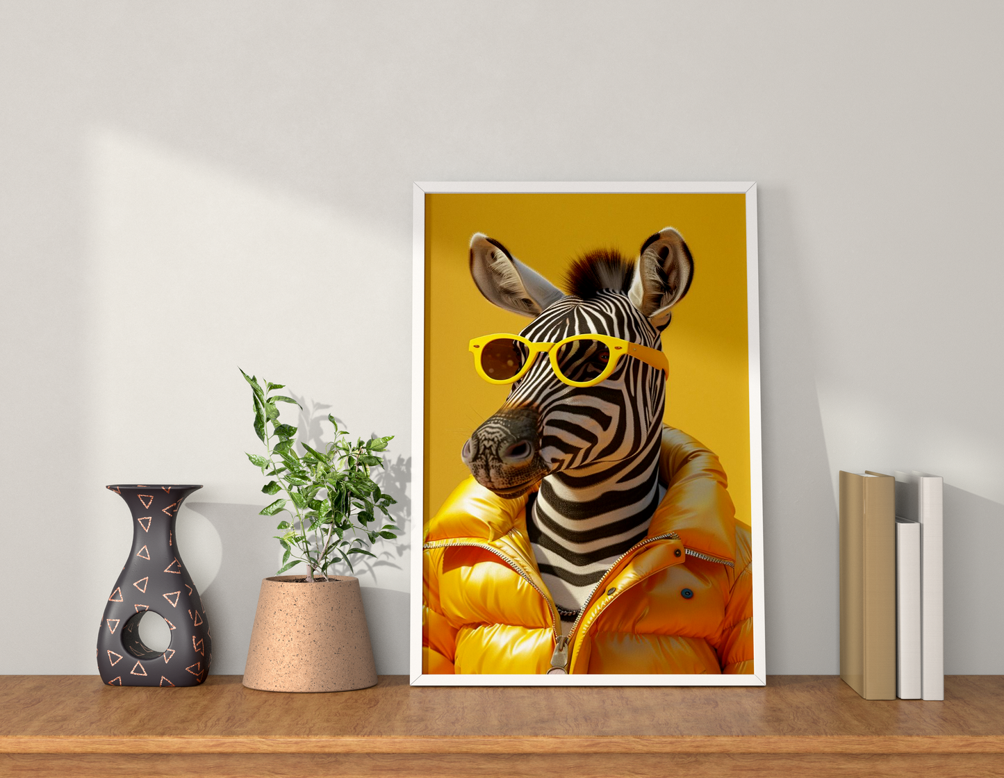 Anthropomorphic Zebra
