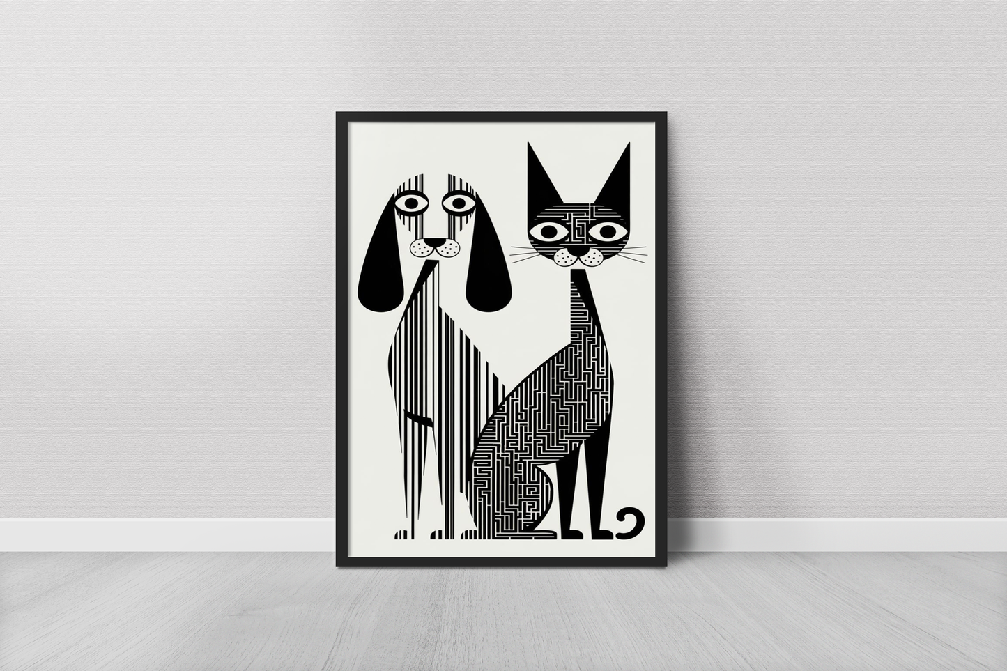 Cat and dog