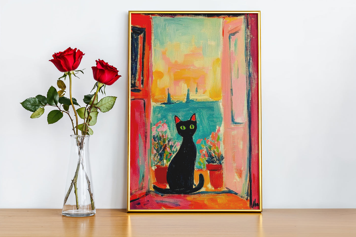 Cat landscape