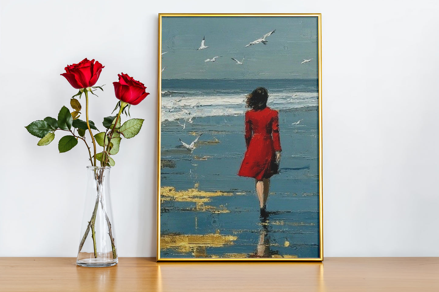 Woman and Birds_4