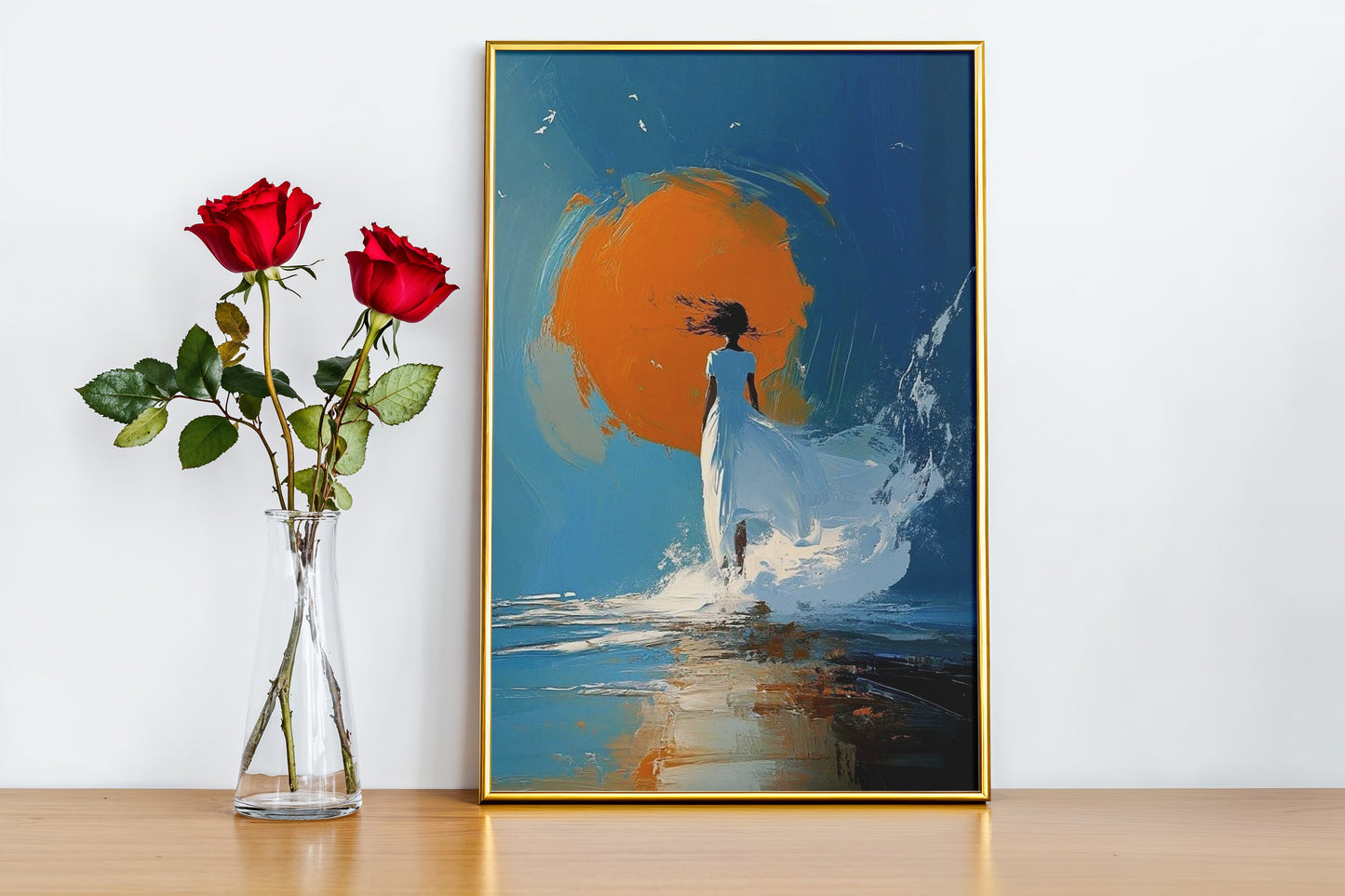 Woman and Sun