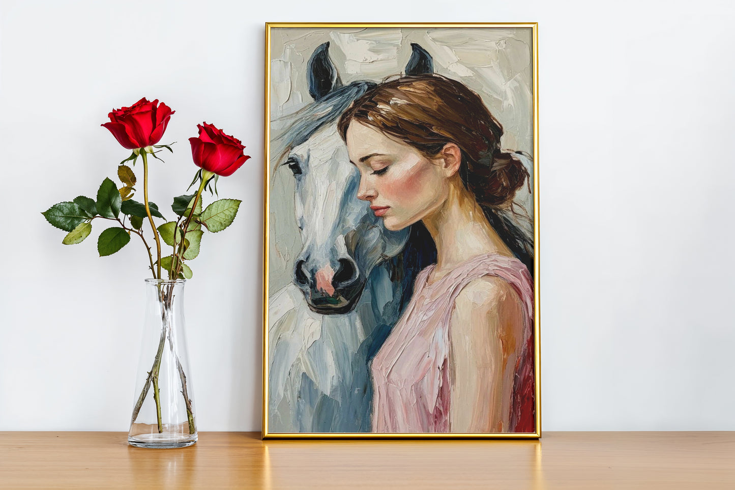 Woman and Horse