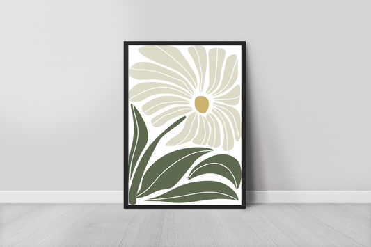 Abstract Daisy - Botanical Floral