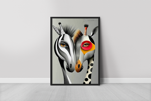 Abstract Double Giraffe