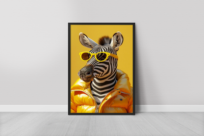 Anthropomorphic Zebra
