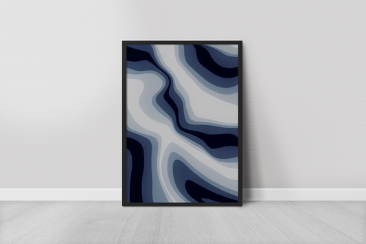 Blue Retro