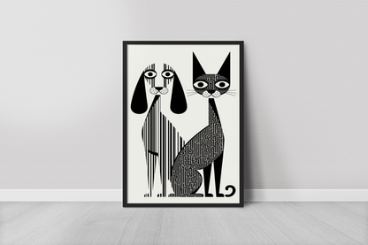 Cat and dog