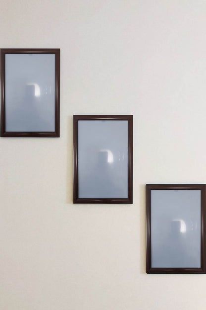 Şık Tasarımlı 3'lü Set Polimer Resim Çerçevesi (21x30-3 Adet)