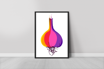 Garlic Art Print