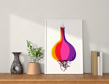 Garlic Art Print