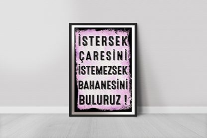 İstersek