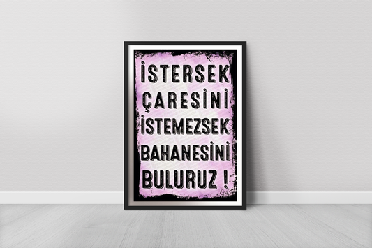 İstersek