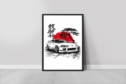 Japanese Car Art