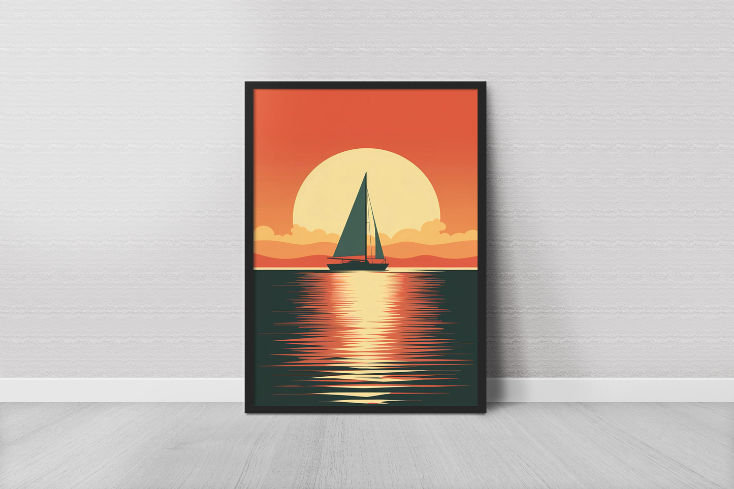 Sailing Boat Seascape