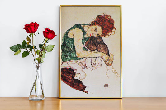 Sitting woman