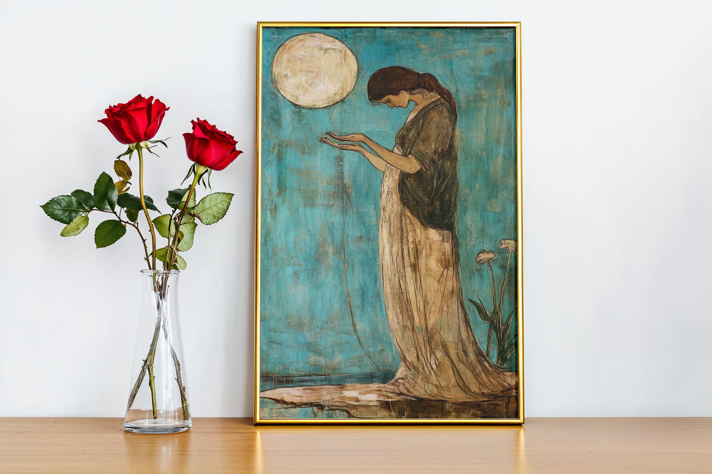 Woman and Moon_2