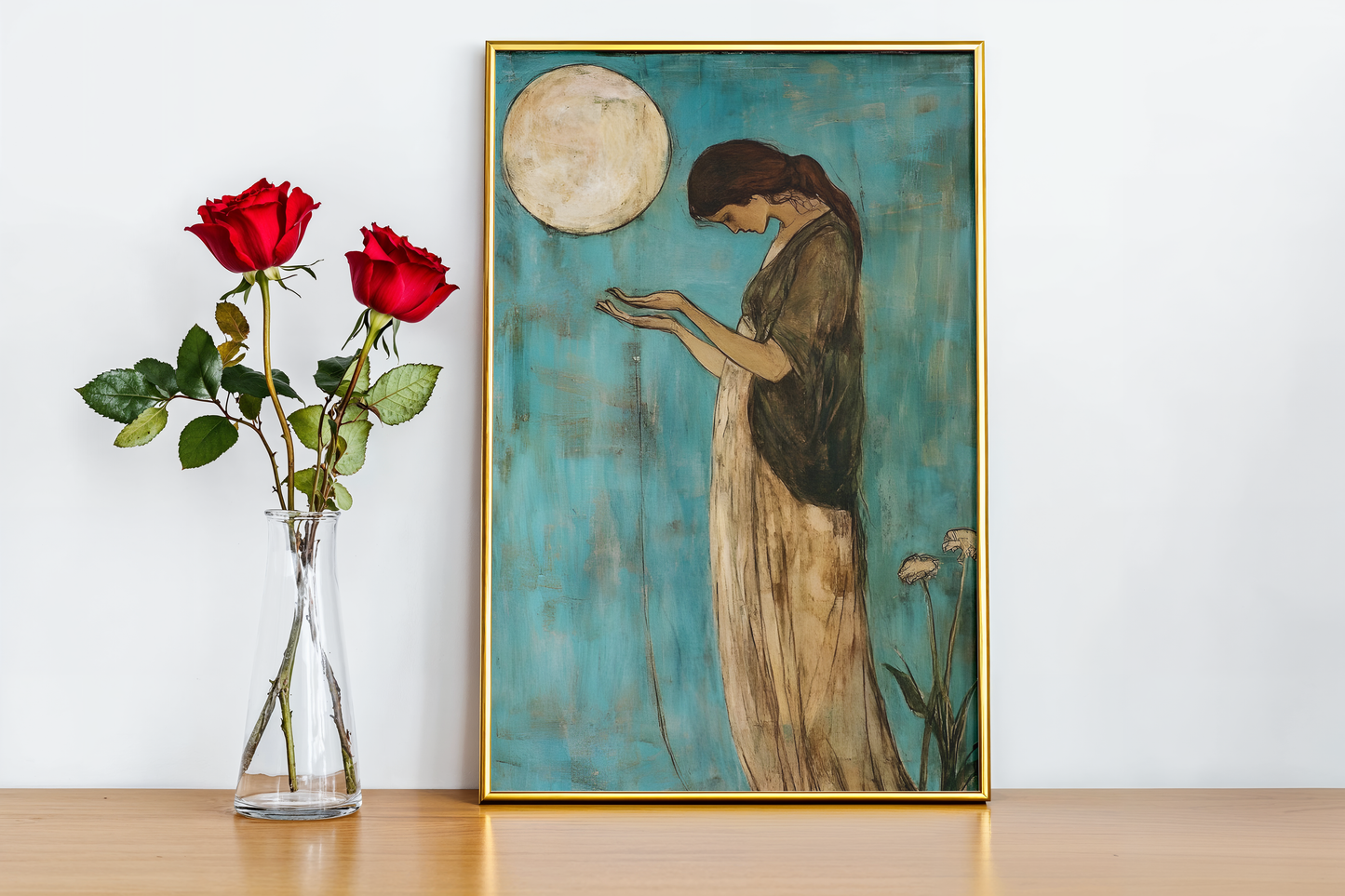 Woman and Moon_2