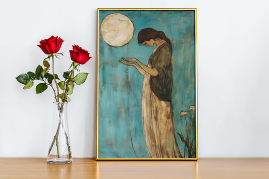 Woman and Moon_2