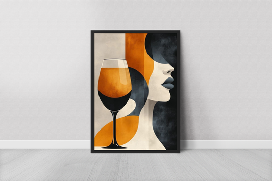Woman and Wine