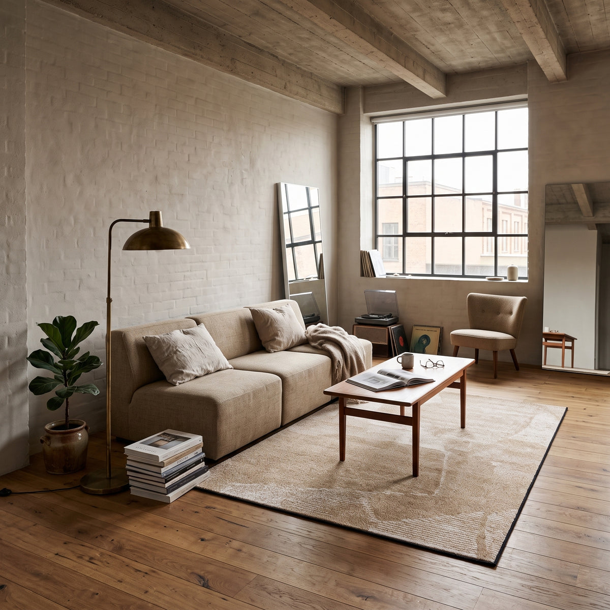 Luxury Neutral Rug 4